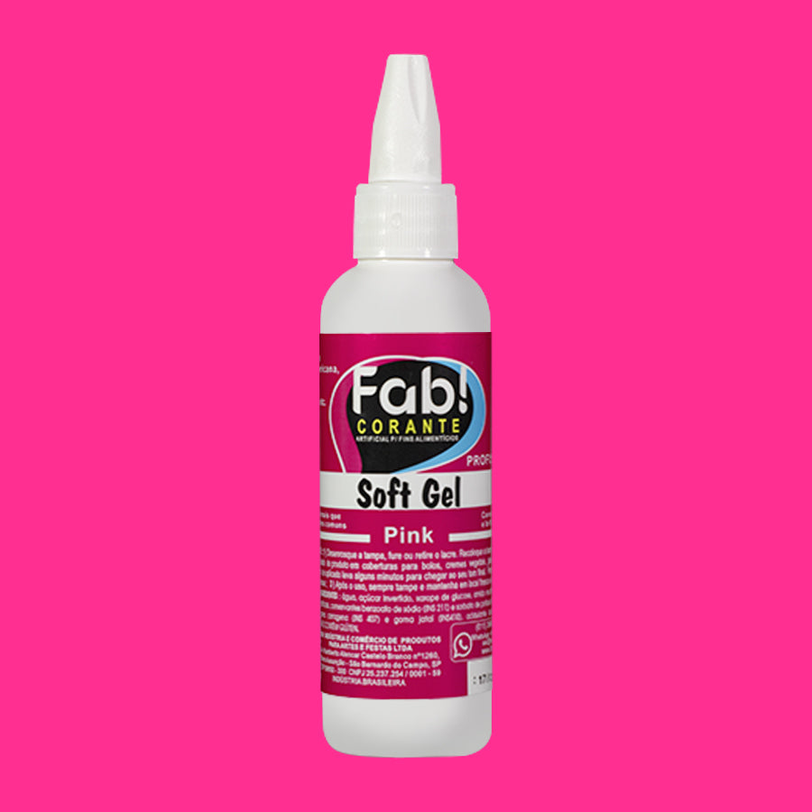 Corante SoftGel 60gr Pink