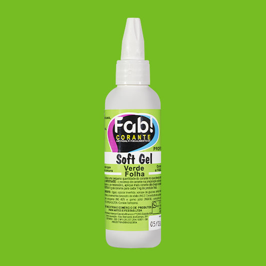 Corante SoftGel 60gr Verde Folha