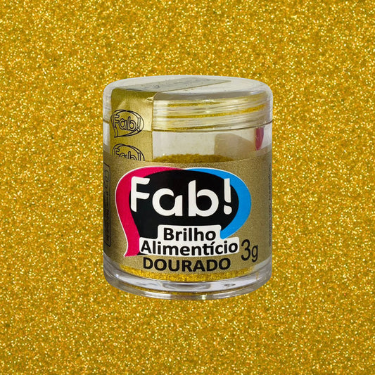 Brilho Alimentício Dourado 3gr