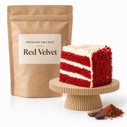 Preparado Bolo Red Velvet 500gr