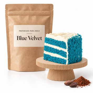 Preparado Bolo Blue Velvet 500gr