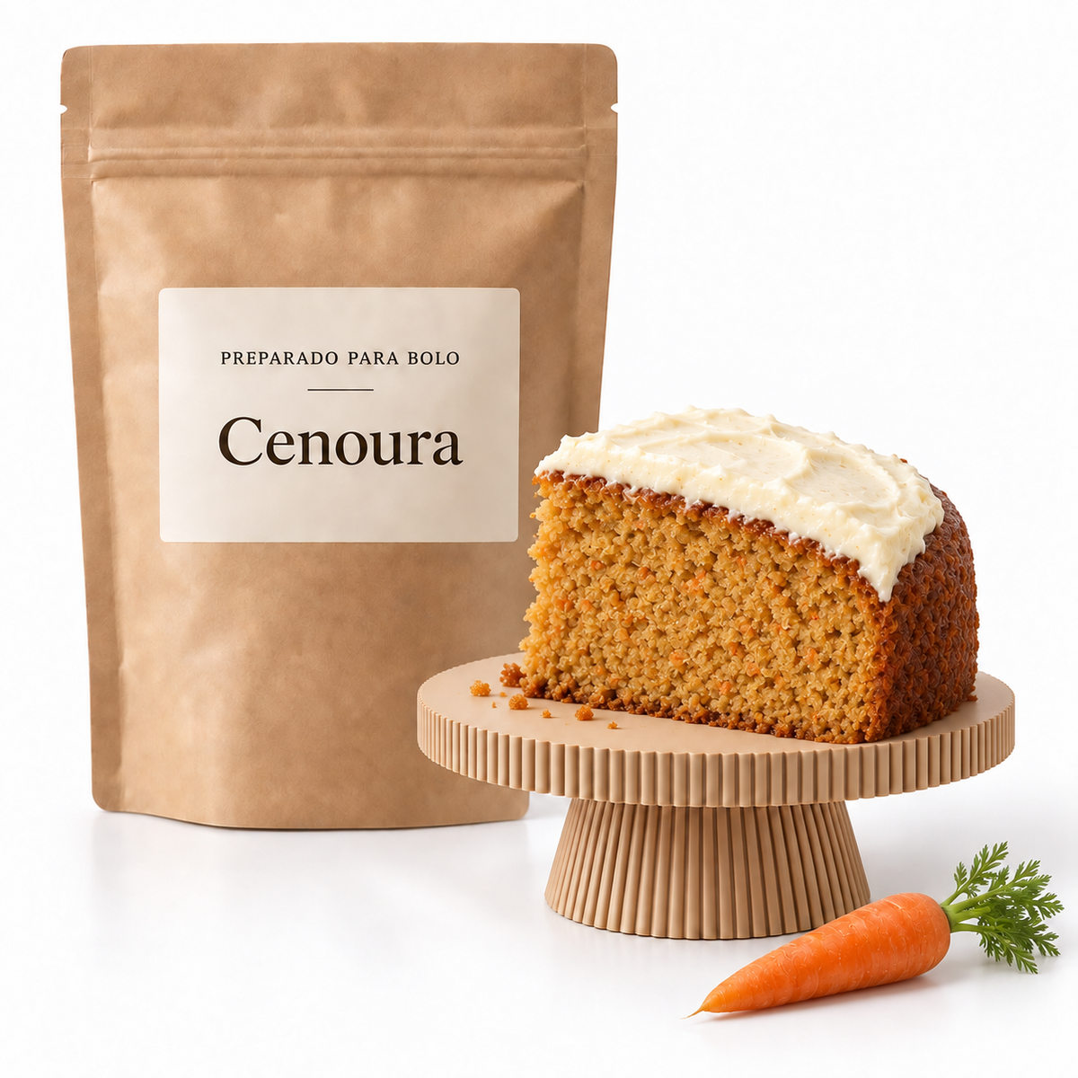 Preparado Bolo Cenoura 500gr