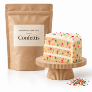 Preparado Bolo Confettis 500gr