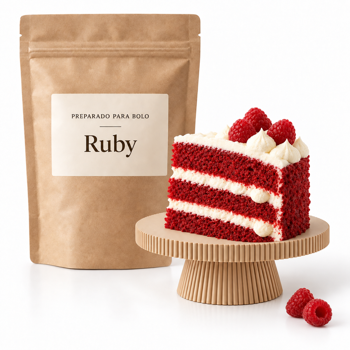 Preparado Completo de Bolo Ruby 500g
