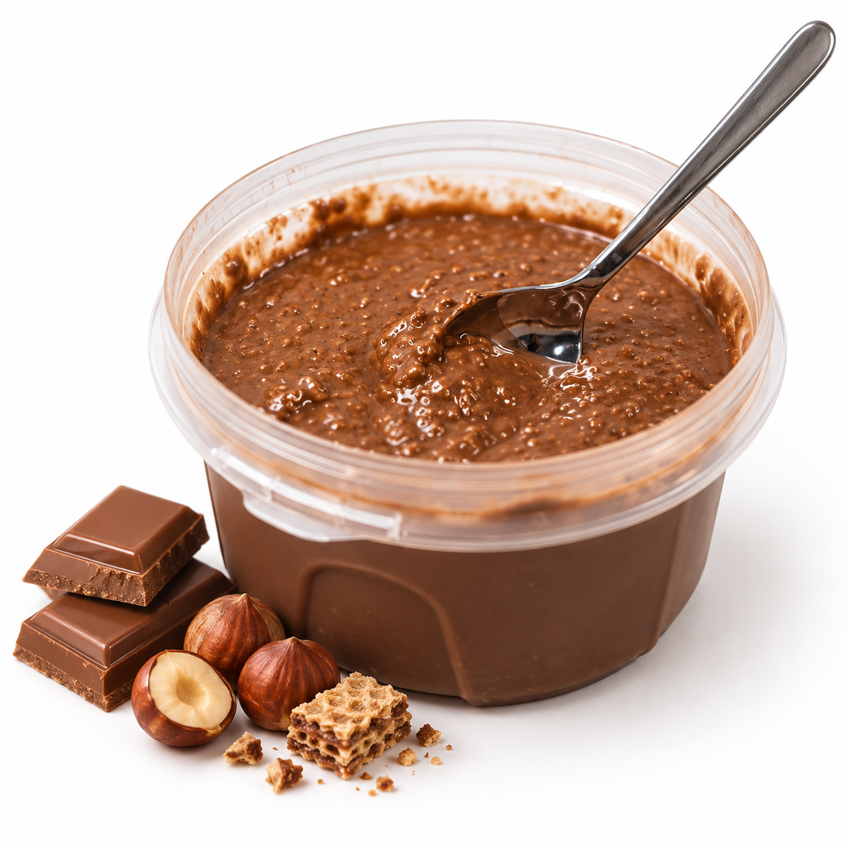 Recheio de Chocolate de Leite Crocante 500gr