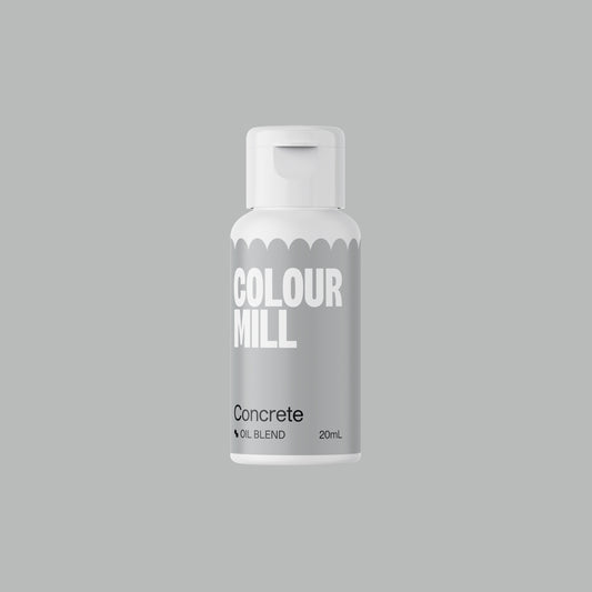 Corante em gel à base de óleo Colour Mill 20ml - Concrete