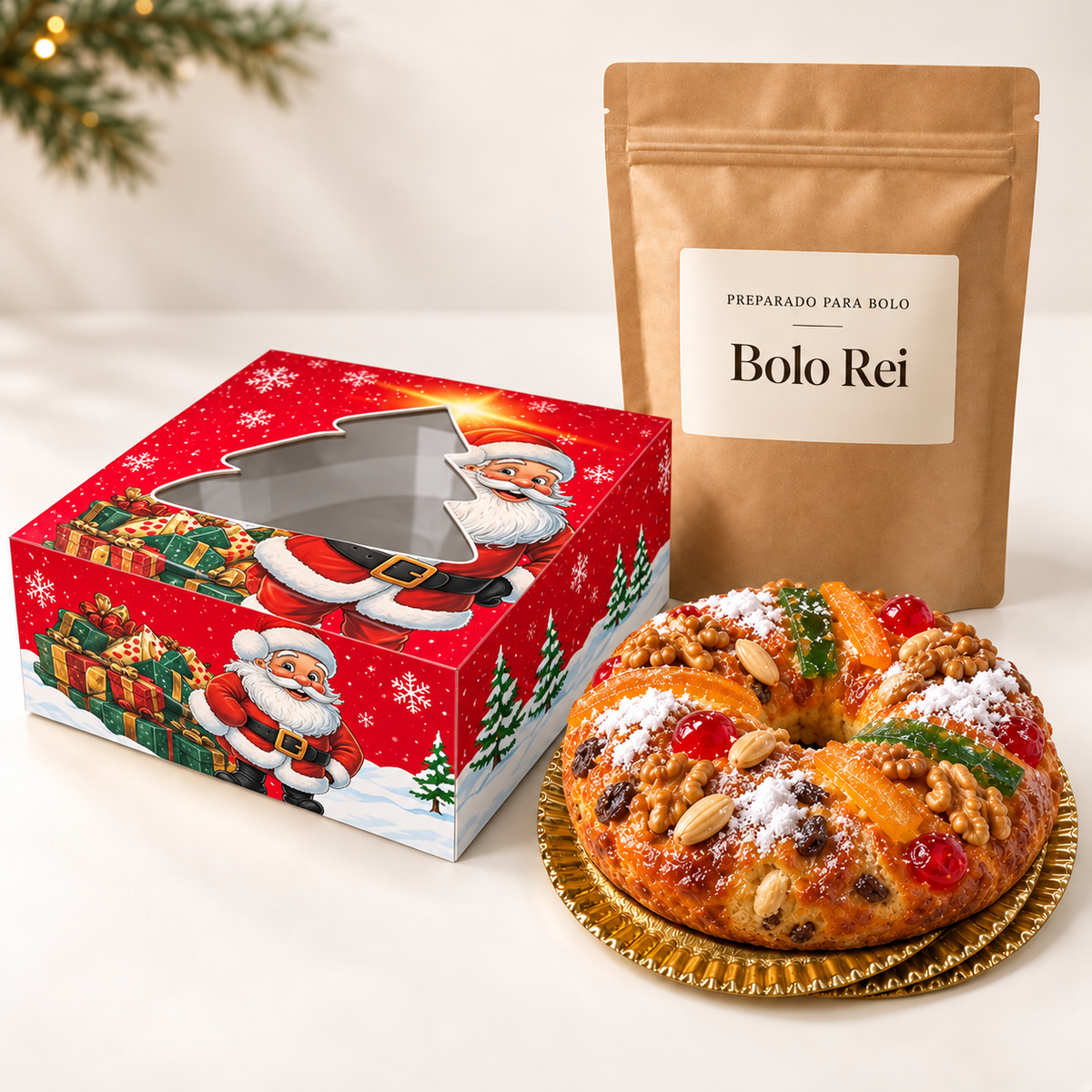 Kit para Bolo Rei
