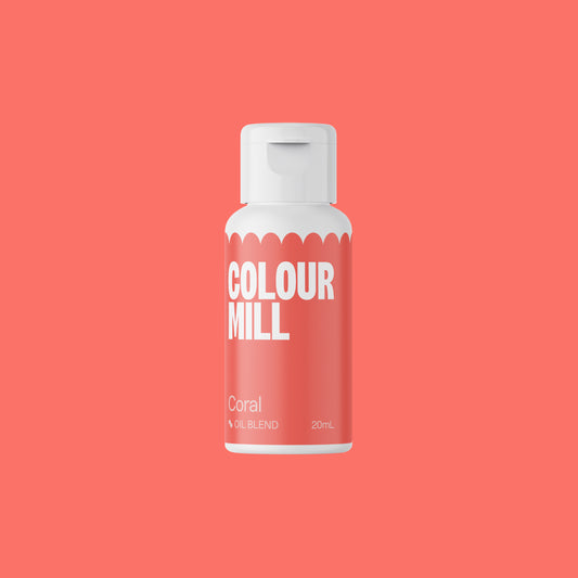 Corante em gel à base de óleo Colour Mill 20ml - Coral