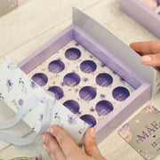 Box of 12 Sweets with Messages and Label - Mother's Day - REF. 202404.003M