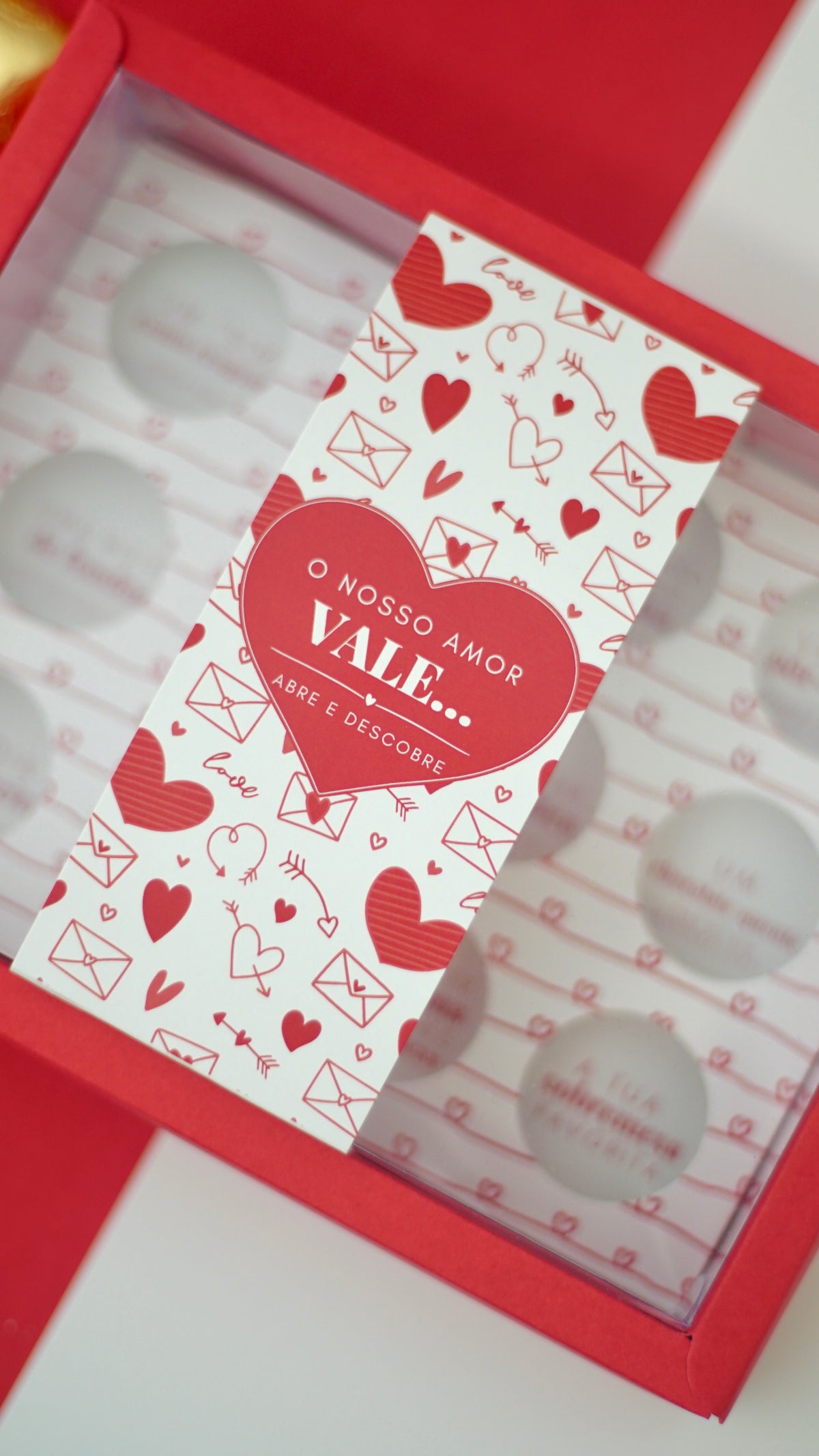 Box of 12 Vouchers - Valentine's Day - Red