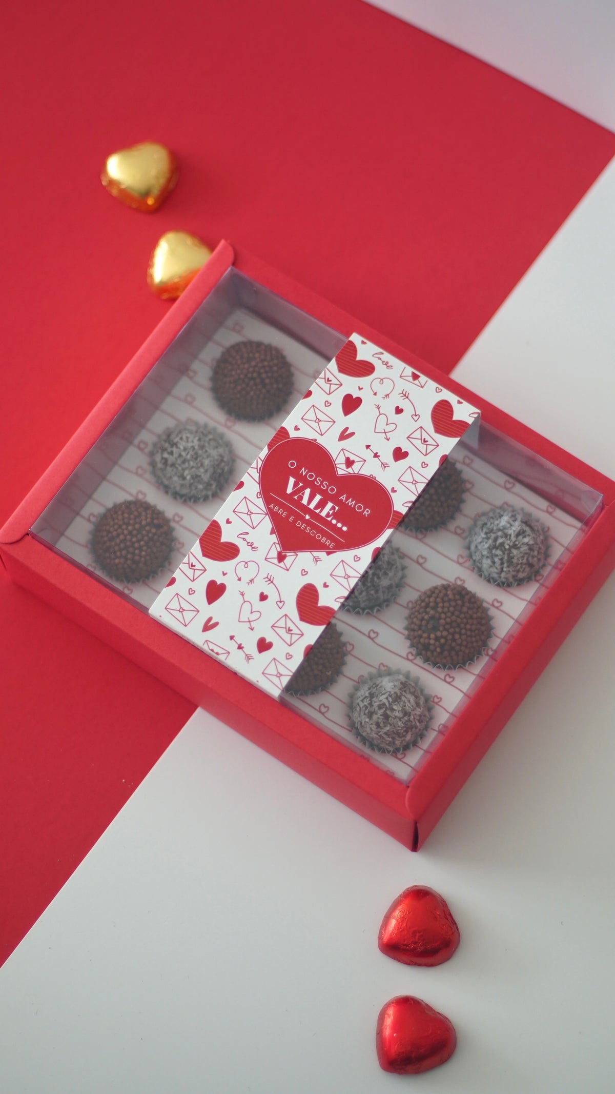 Box of 12 Vouchers - Valentine's Day - Red