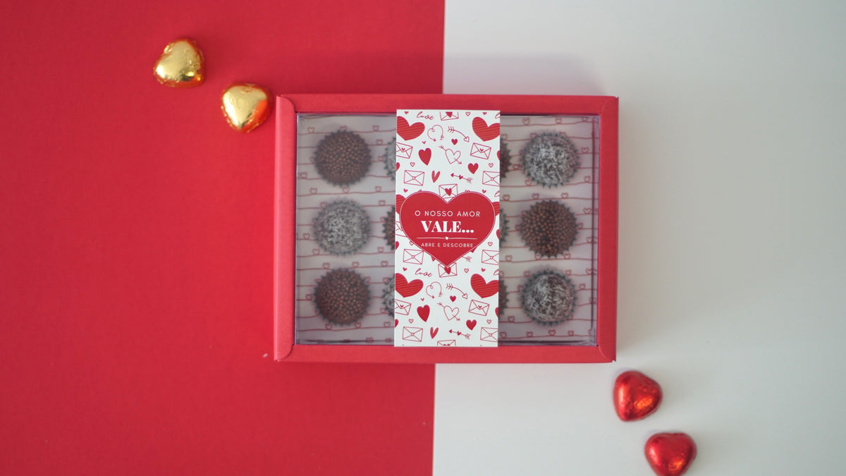 Box of 12 Vouchers - Valentine's Day - Red
