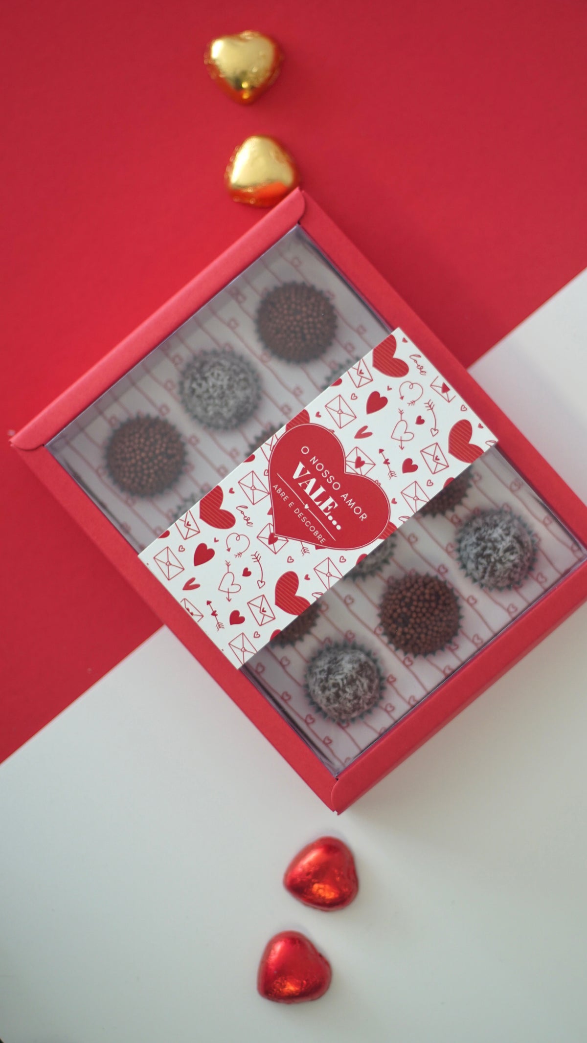 Box of 12 Vouchers - Valentine's Day - Red