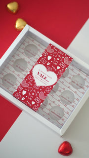 Box of 12 Vouchers - Valentine's Day - White