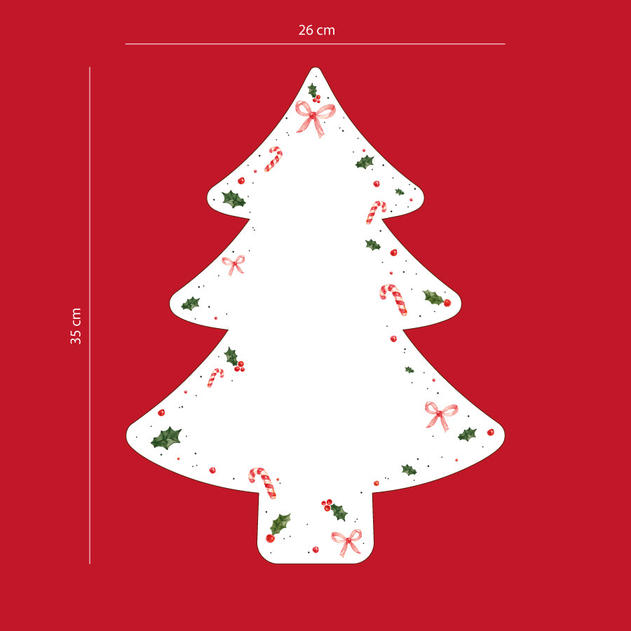 Base MDF Árvore de Natal