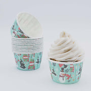 Cupcake Snowman Capsules