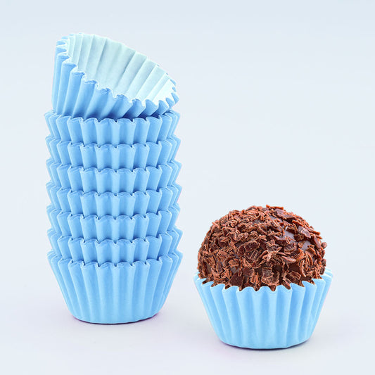 Forma Brigadeiro Lisa nr.5 Azul Bebé