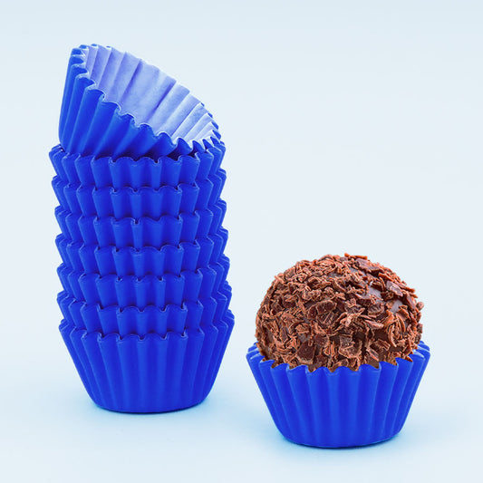 Forma Brigadeiro Lisa nr.5 Azul Escuro