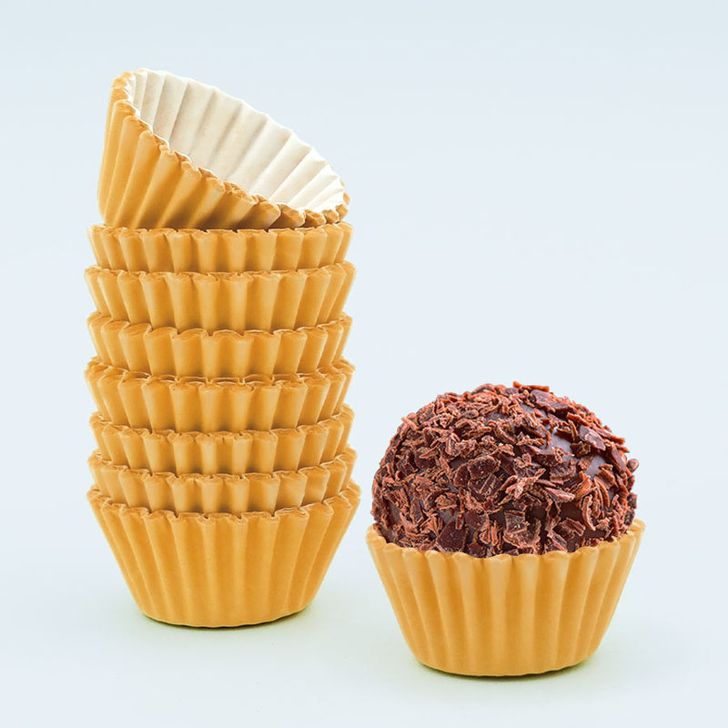 Smooth Brigadeiro Mold #5 Orange