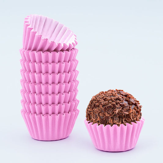 Forma Brigadeiro Lisa nr.5 Rosa Bebé