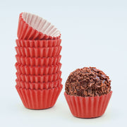 Smooth Brigadeiro Mold #5 Red