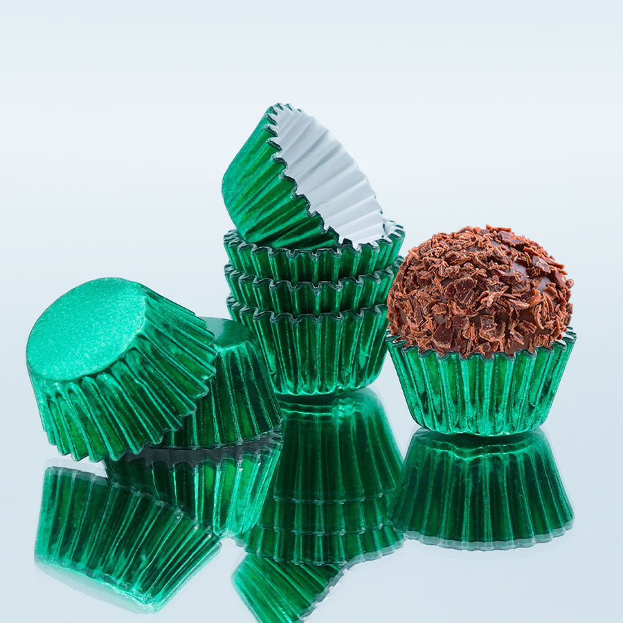 Forma Brigadeiro Metalizada nr.5 Verde