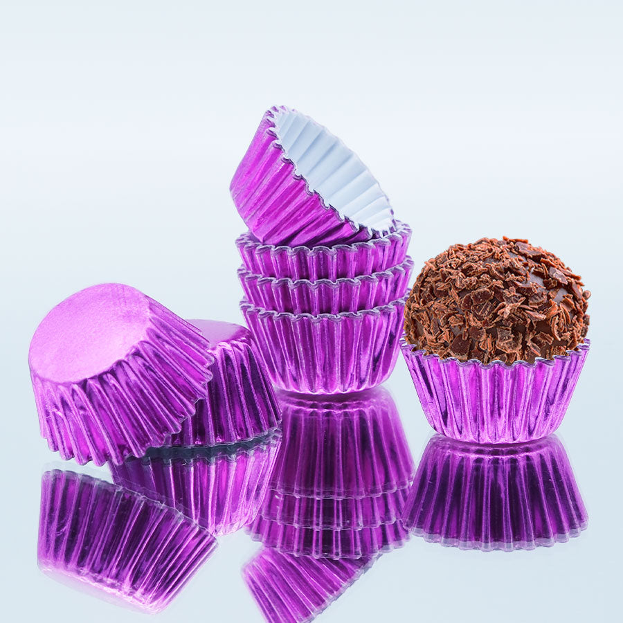 Forma Brigadeiro Metalizada nr.5 Pink