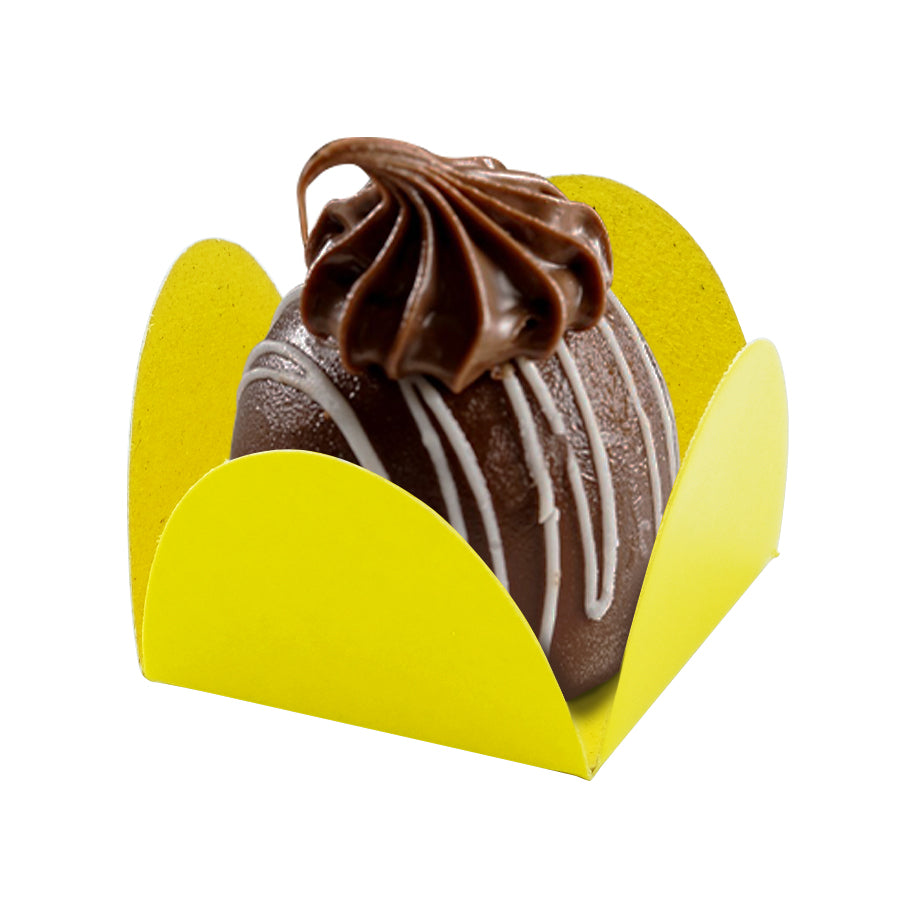 Double-Sided Yellow Brigadeiro Base