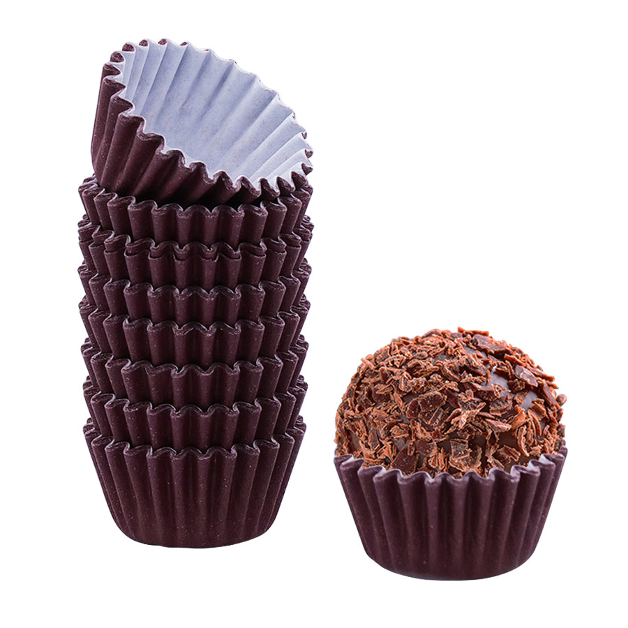 Forma Brigadeiro Lisa nr.5 Castanho
