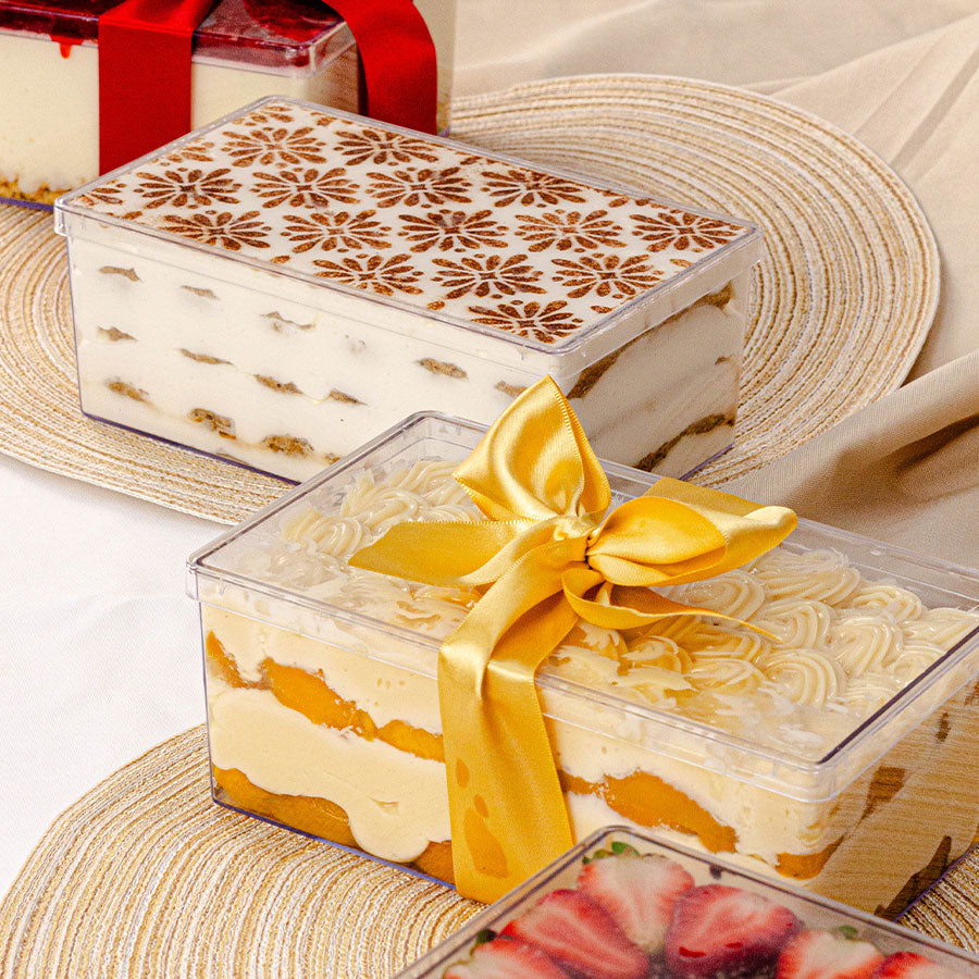 Rectangular Crystal Cake Box