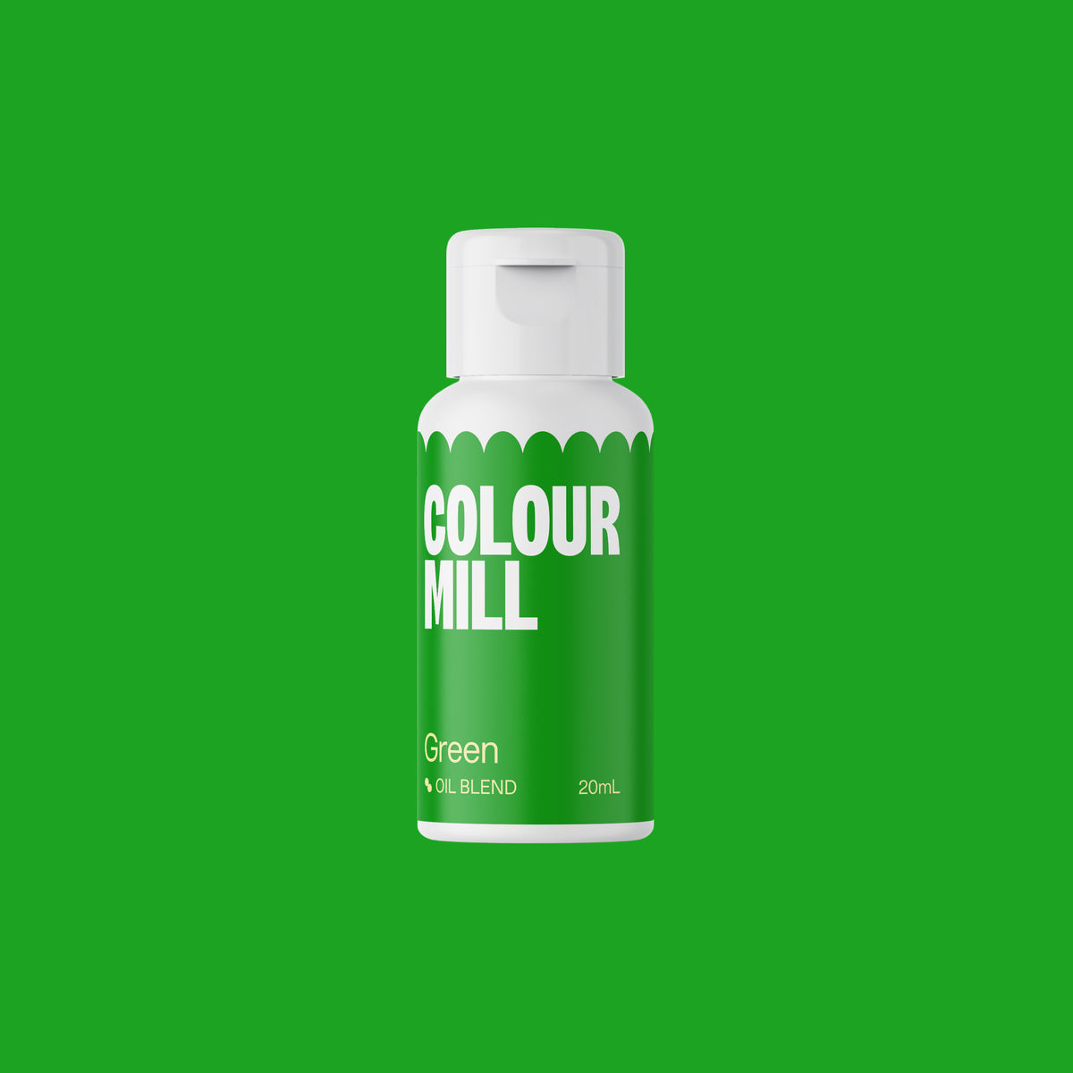 Colour Mill Oil-Based Gel Food Coloring 20ml - Green