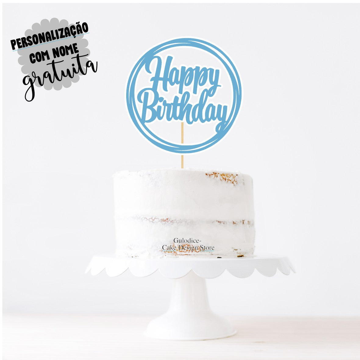 Topo Happy Birthday  - Ref. 001