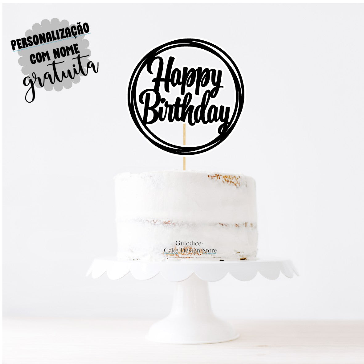 Topo Happy Birthday  - Ref. 001