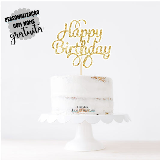Topo Happy Birthday  - Ref. 002