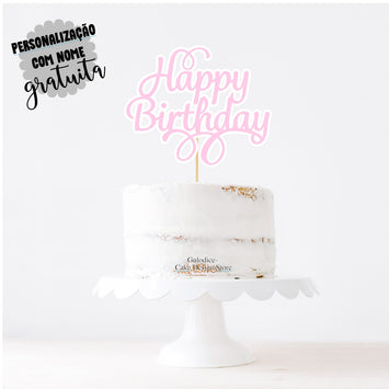 Topo Happy Birthday  - Ref. 002