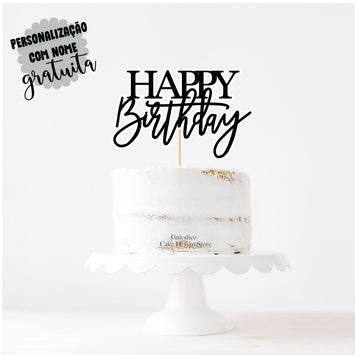 Topo Happy Birthday  - Ref. 003