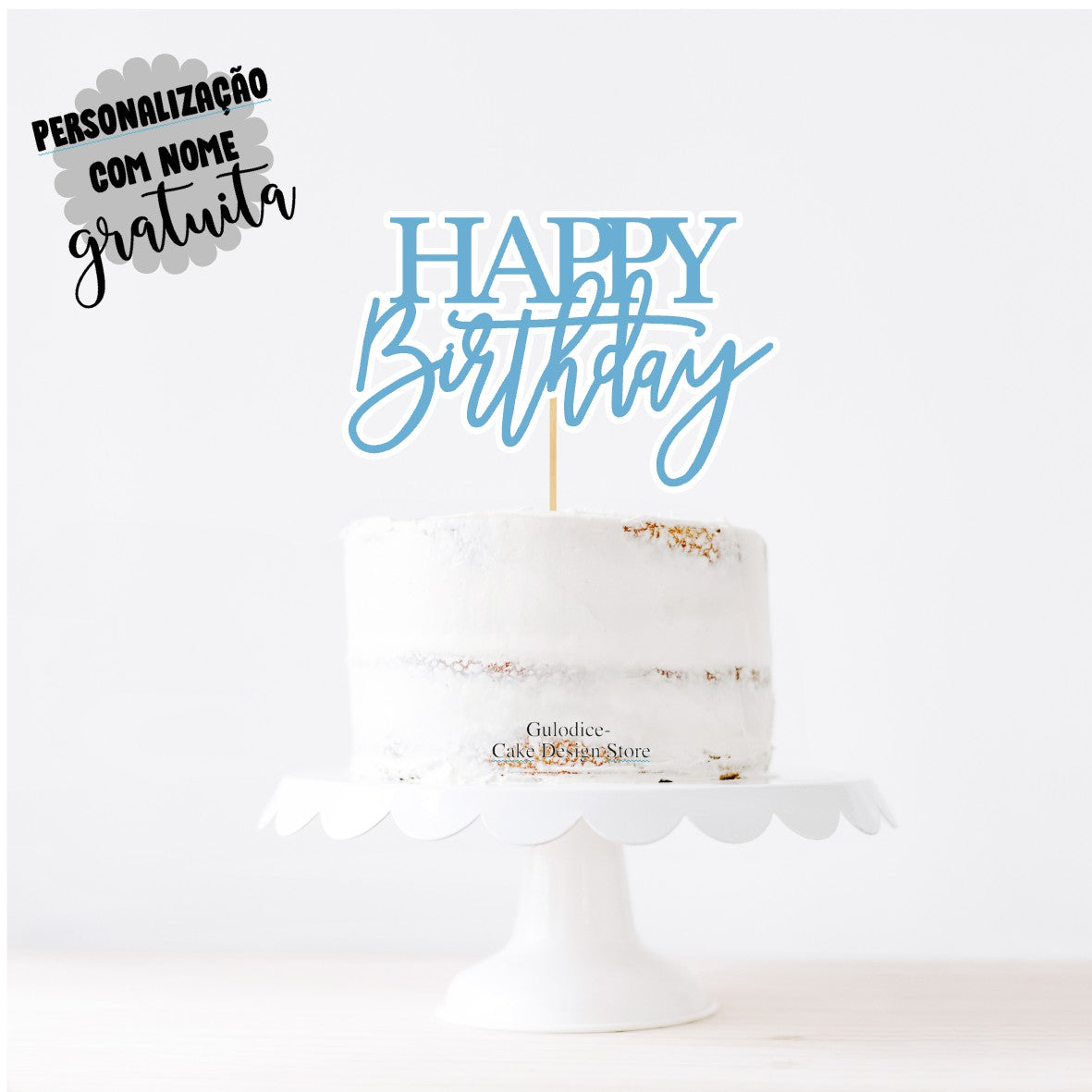Topo Happy Birthday  - Ref. 003