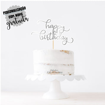Topo Happy Birthday  - Ref. 004