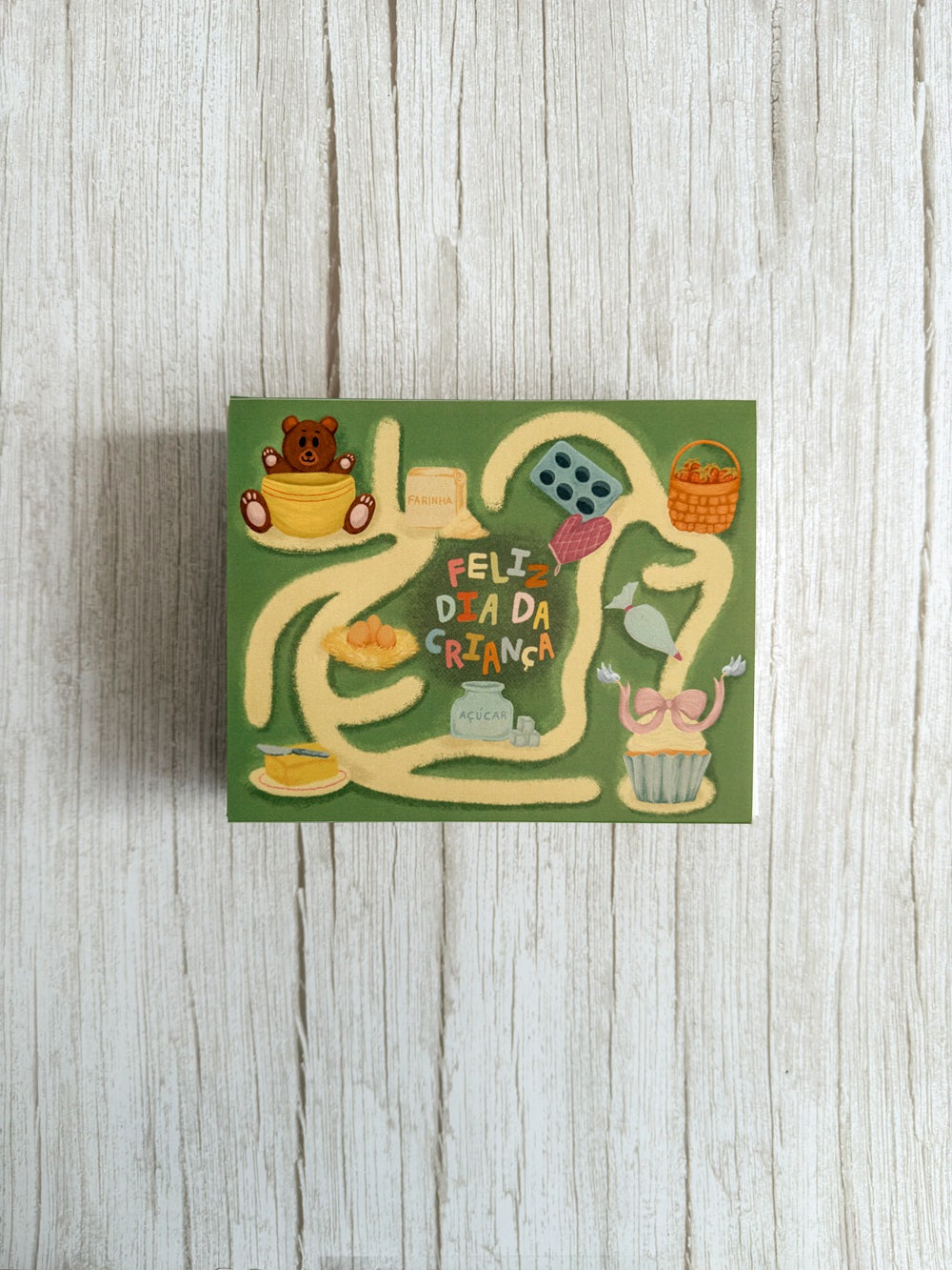Caixa 12 Doces c/ Manga - Dia da Criança