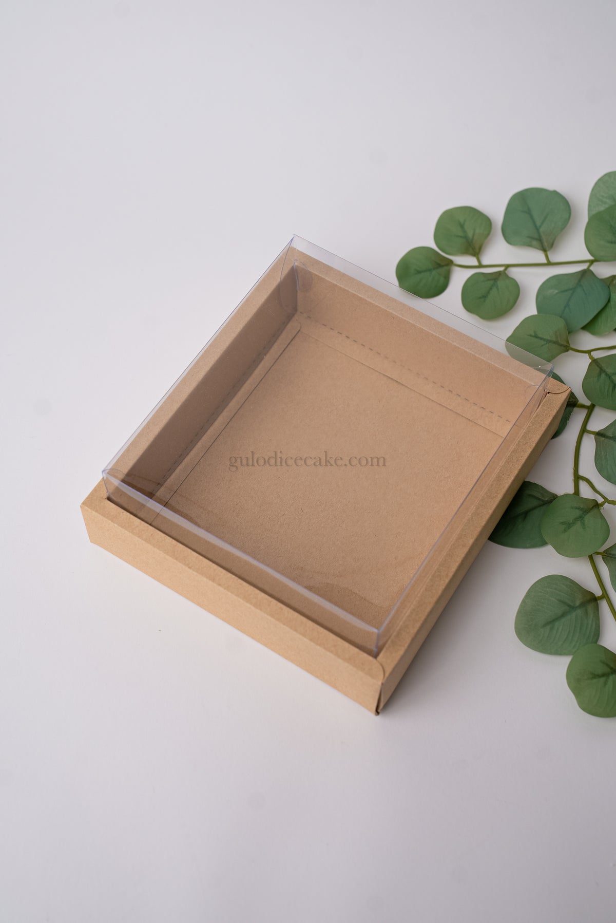 Box 20x18x5cm with High Lid PVC - Kraft