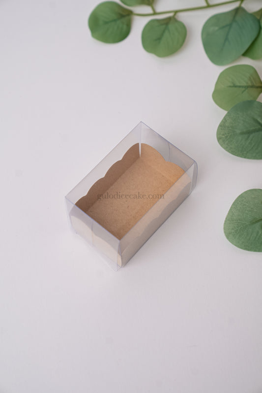Caixa 8x5x5cm c/ Tampa PVC - Kraft