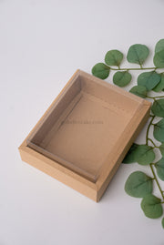 Box 18x14x5 with High Lid PVC - Kraft
