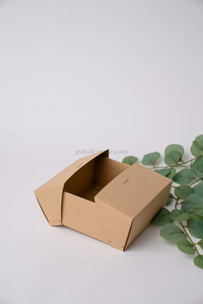 Caixa 16x16x7cm c/ Manga – Kraft
