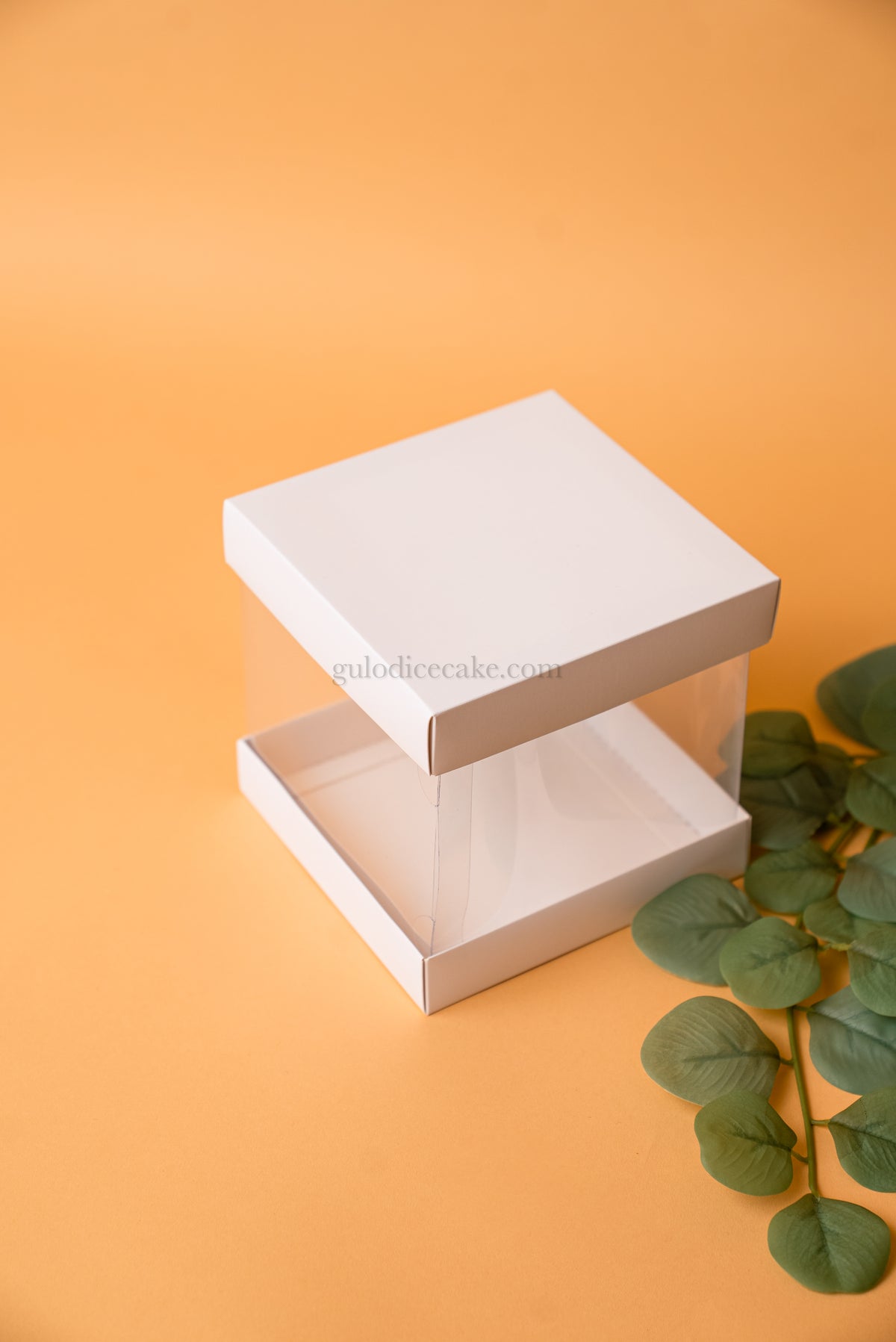 15x15x15 Box with PVC Lid - White