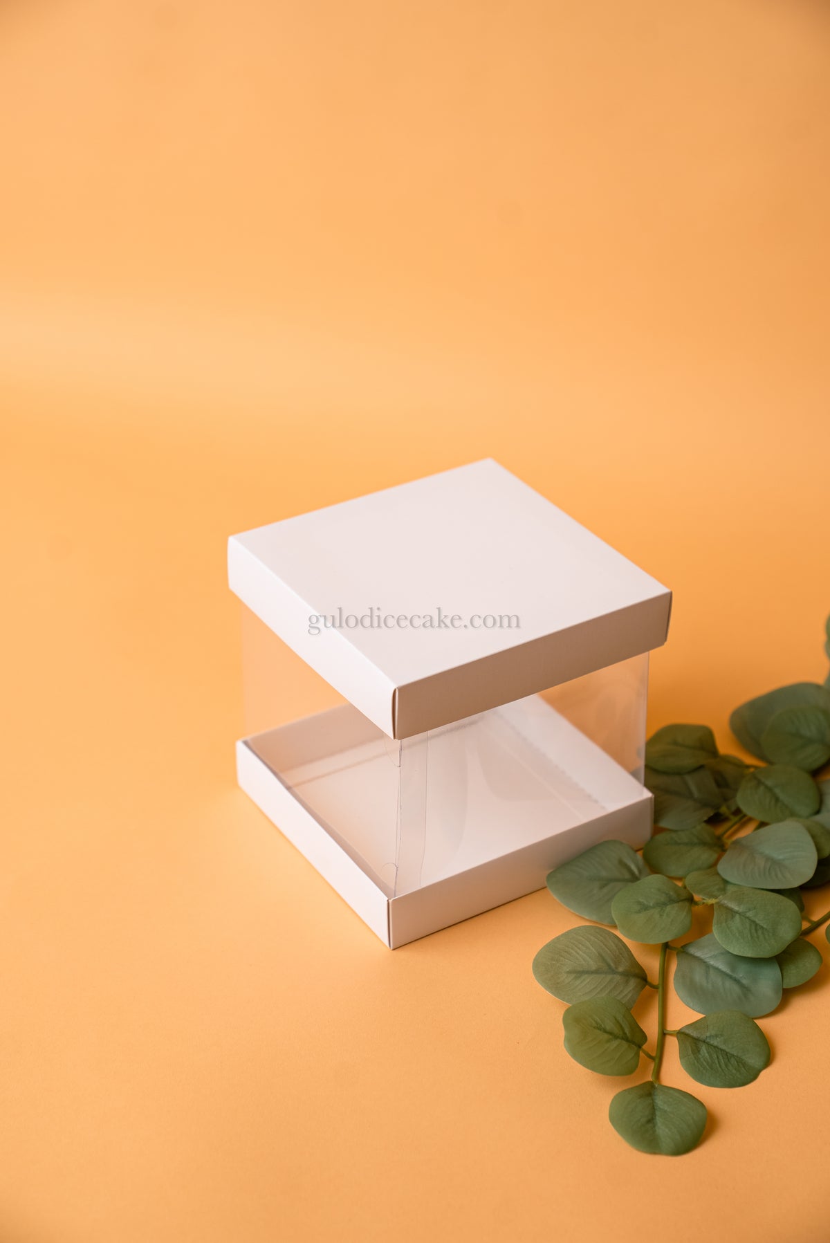 15x15x15 Box with PVC Lid - White