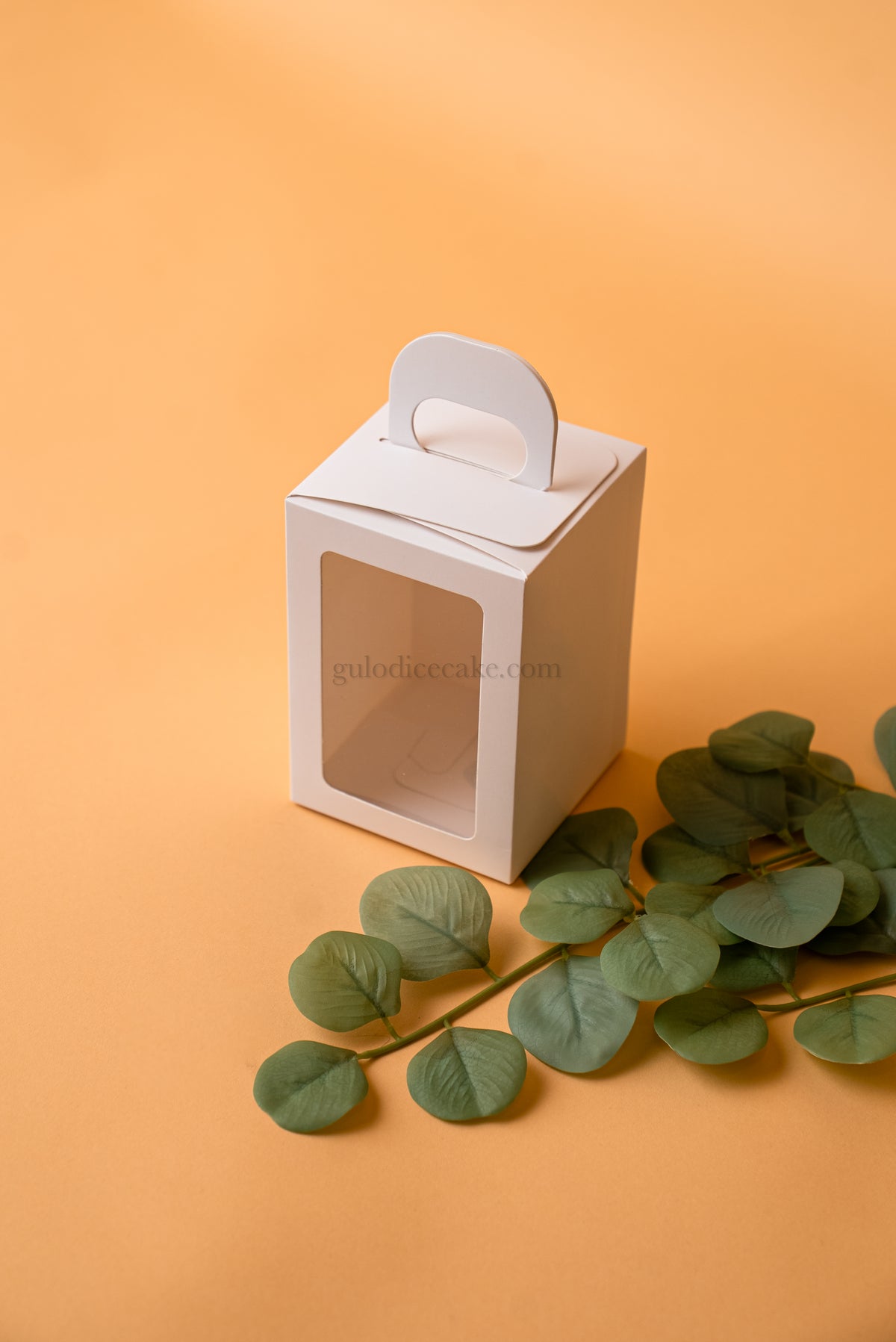 Box with Handle – White