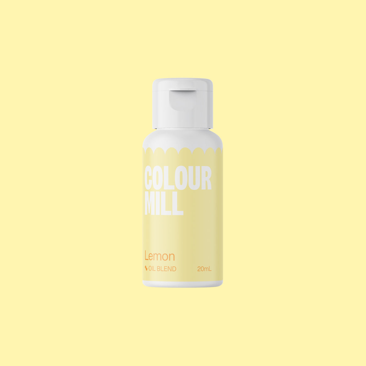 Colour Mill Oil-Based Gel Food Coloring 20ml - Lemon
