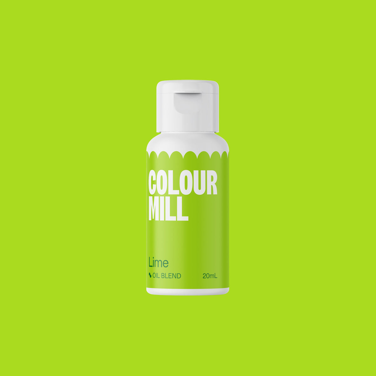 Colour Mill Oil-Based Gel Food Coloring 20ml - Lime