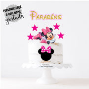 Minnie Mouse Cake Topper - Ref. 003