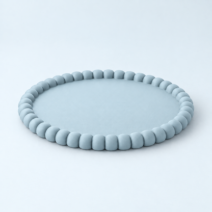 Bandeja Pérola 15cm - Azul Bebé